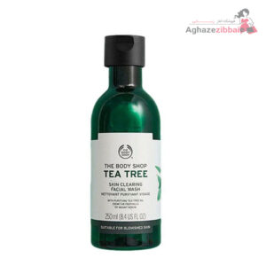 ژل شستشو صورت تی تری بادی شاپ مدل TEA TREE